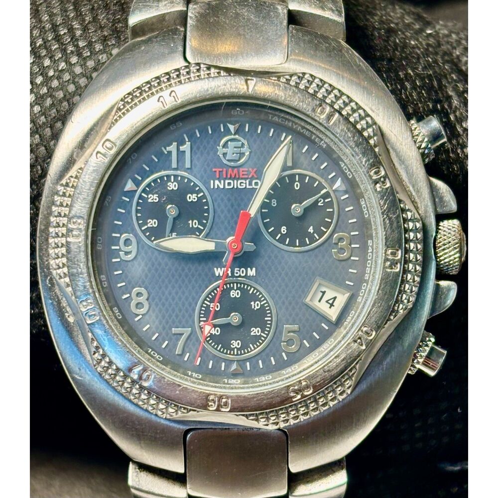 Vintage 2000s Timex Expedition Men's Chronograph ⏱️